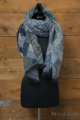 Belle Love Italy Reversible Block Print Chunky Scarf