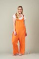 Belle Love Italy Lucca Linen Dungarees