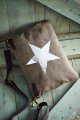Belle Love Italy Canvas Star Clutch Bag