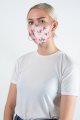 Belle Love Italy French Bulldog Pink Face Mask