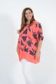 Belle Love Italy Quinn Floral Tunic Top
