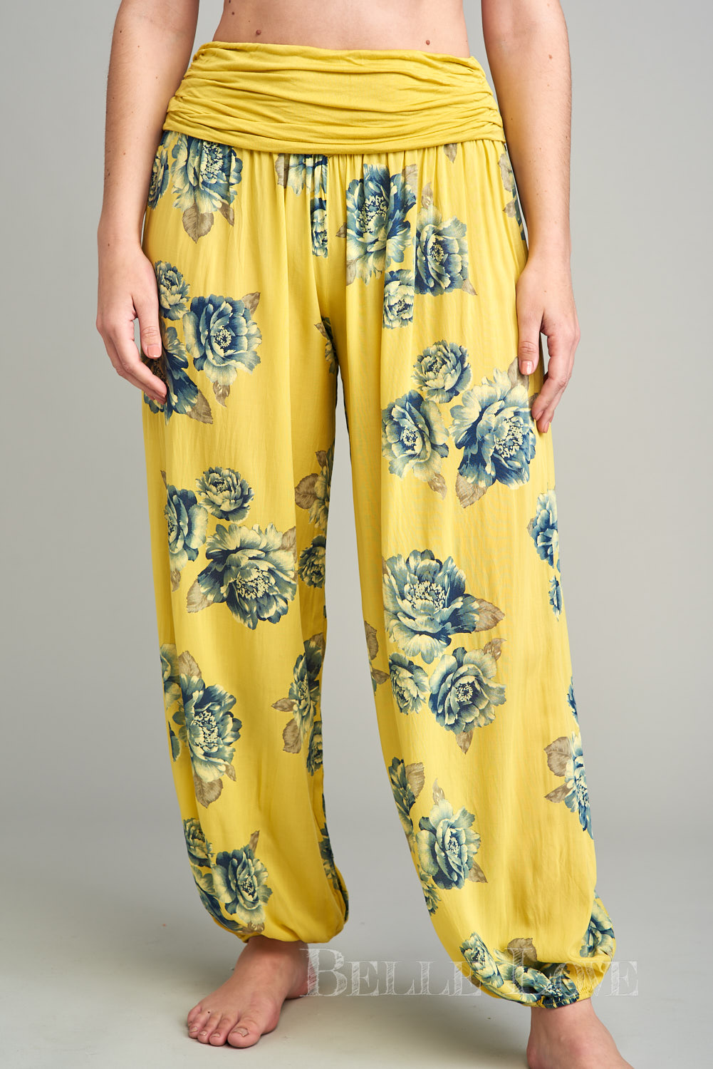 Belle Love Italy Floral Harem Trousers
