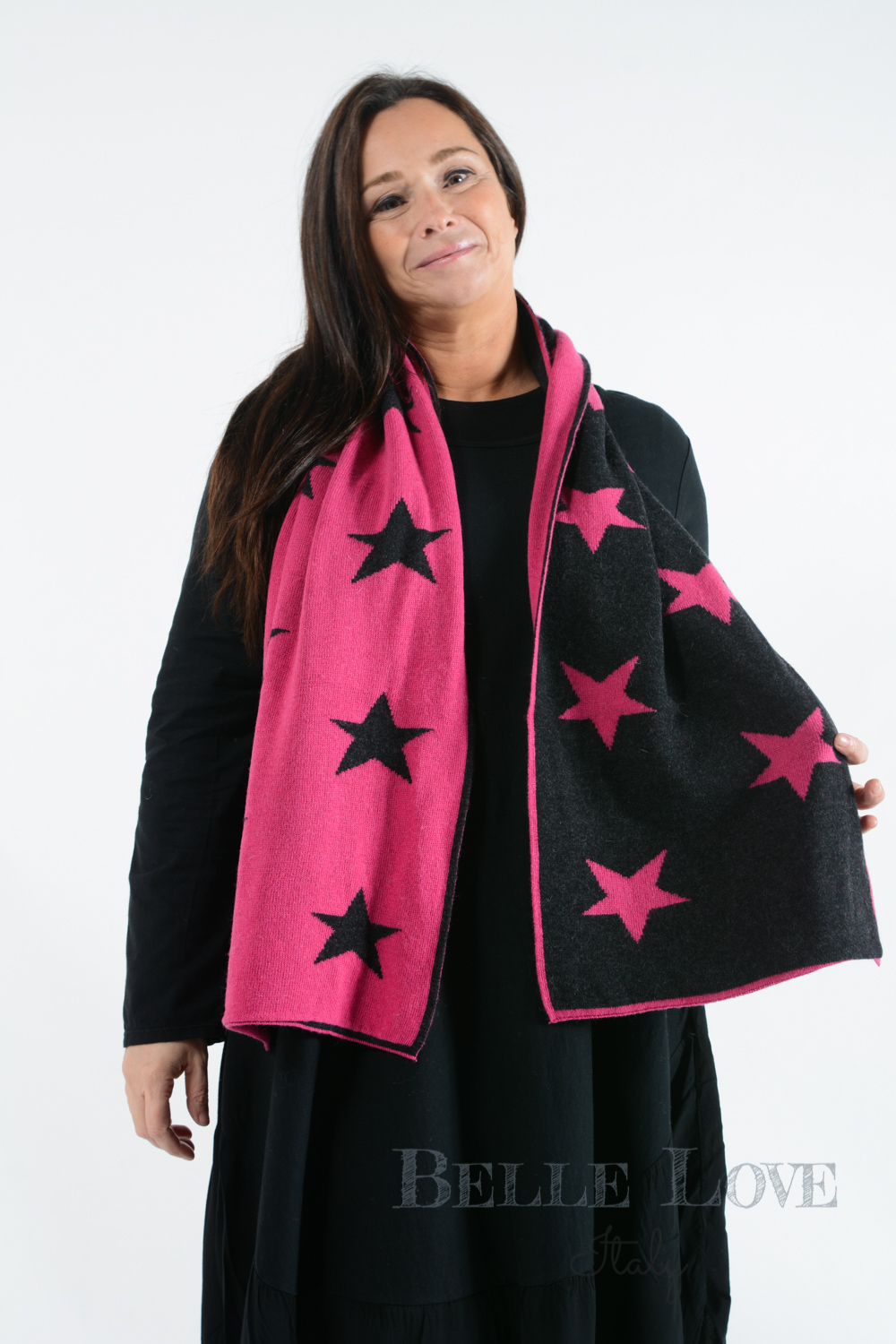 Belle Love Italy Luxury Mix Star Scarf